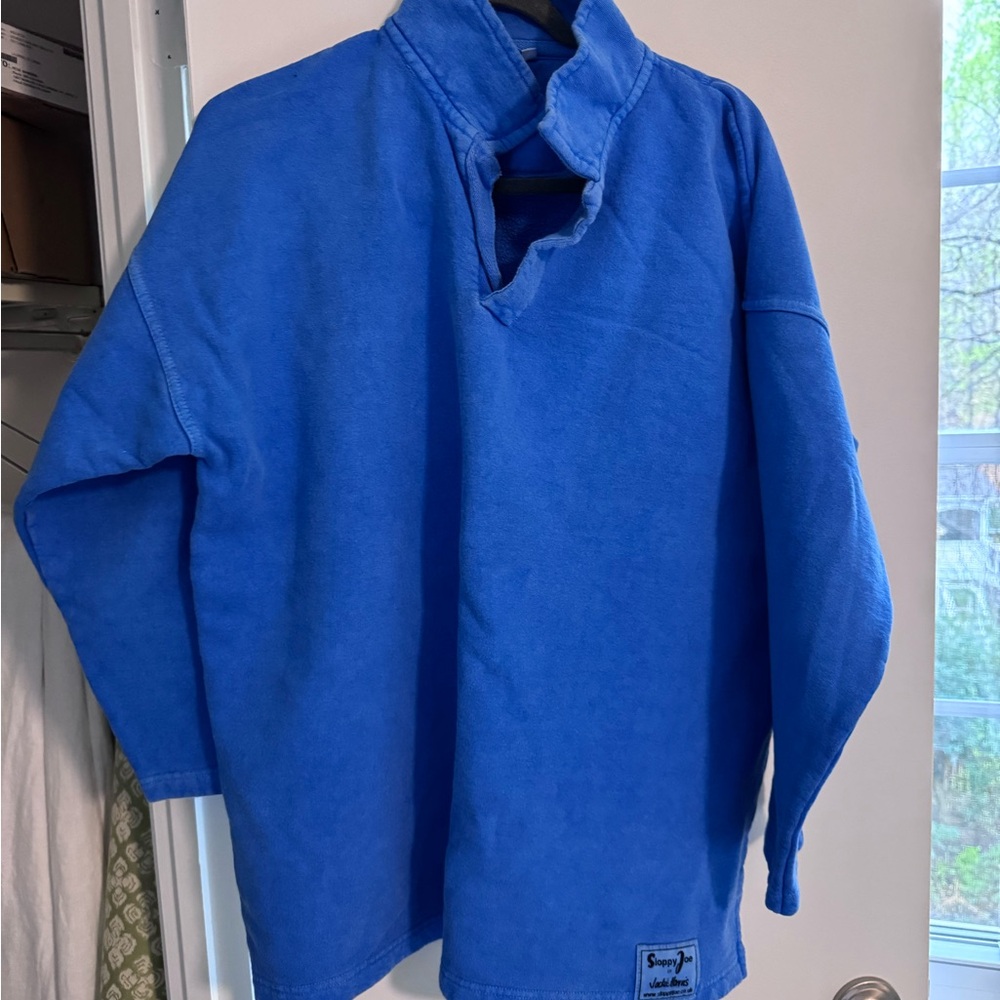 Blue Long Sleeve Pullover